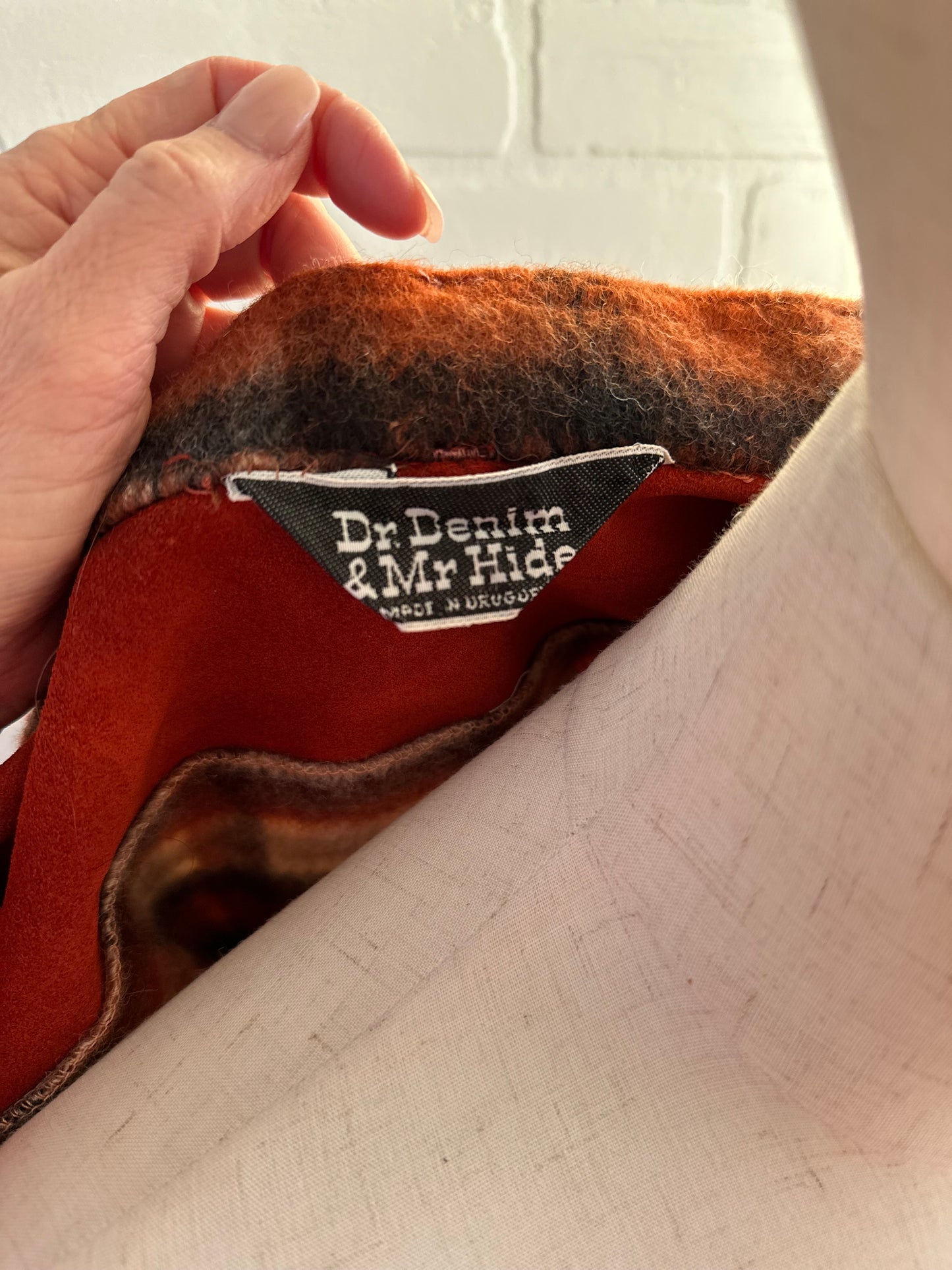 Dr Denim and Mr Hyde Brand Suede and Wool Jacket. Your New Favorite Fall Staple.
