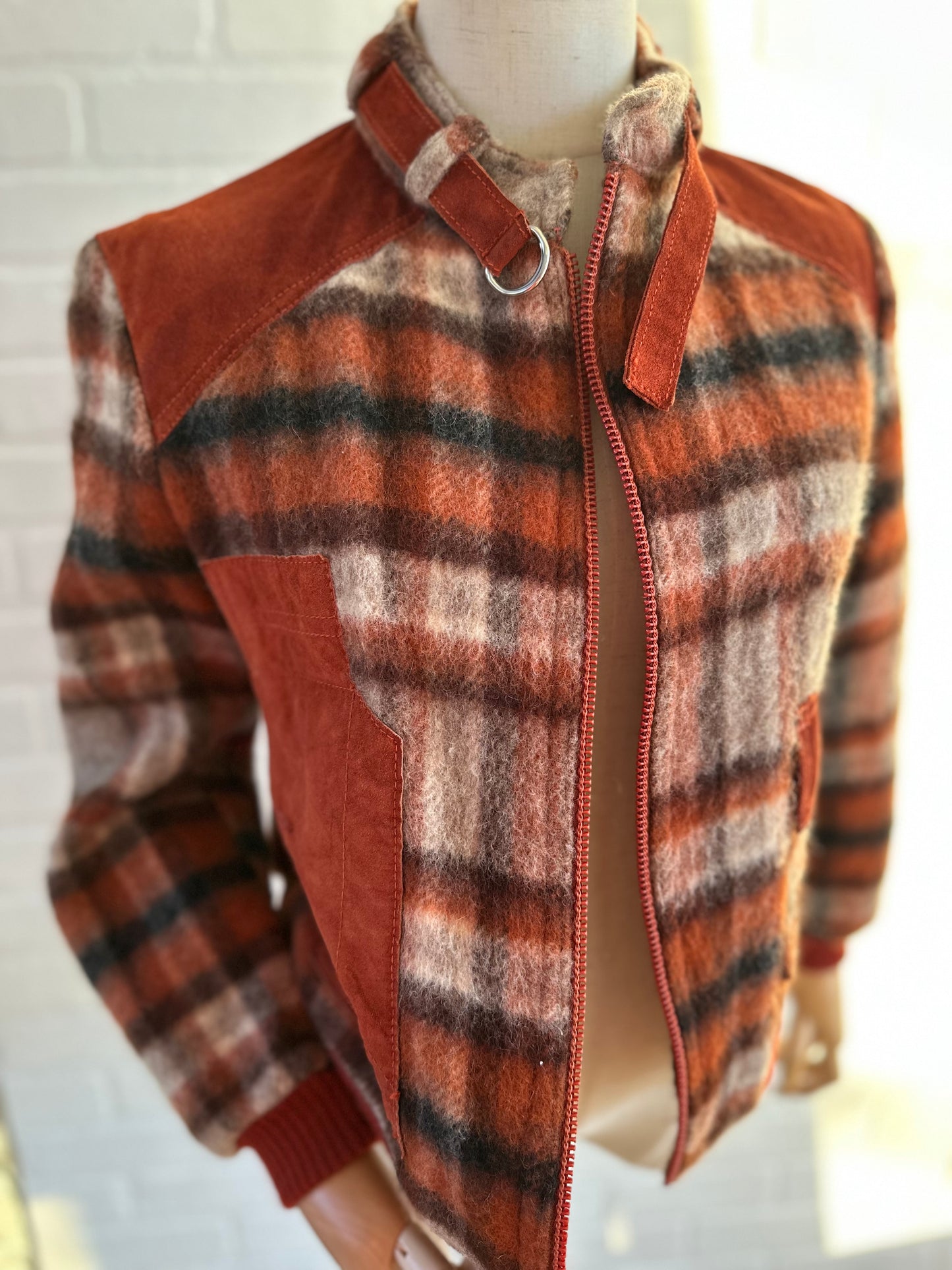 Dr Denim and Mr Hyde Brand Suede and Wool Jacket. Your New Favorite Fall Staple.