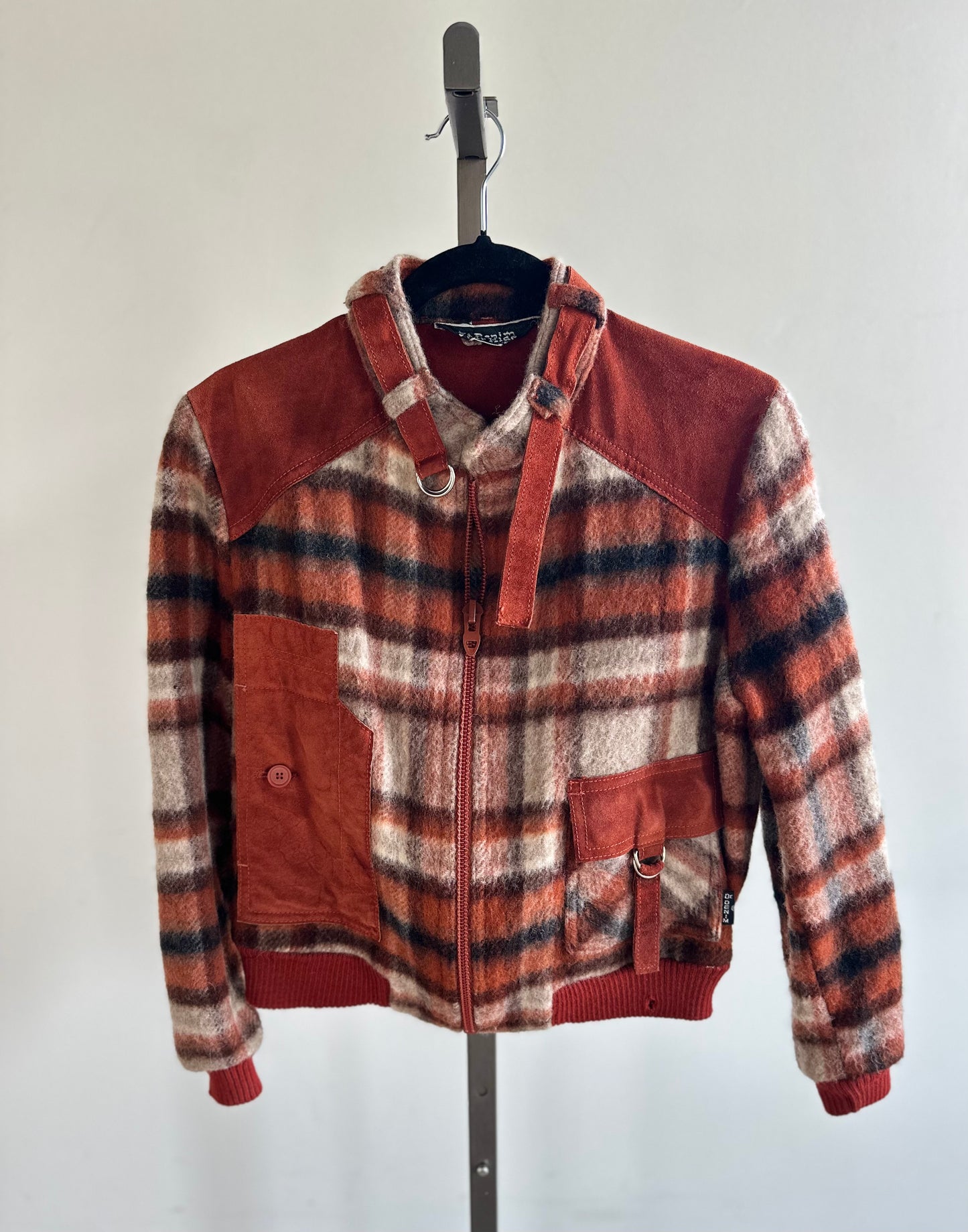 Dr Denim and Mr Hyde Brand Suede and Wool Jacket. Your New Favorite Fall Staple.