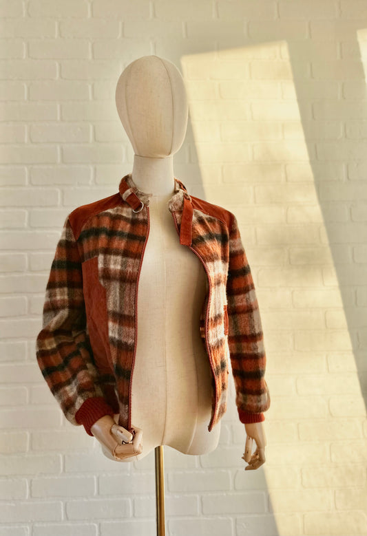 Dr Denim and Mr Hyde Brand Suede and Wool Jacket. Your New Favorite Fall Staple.